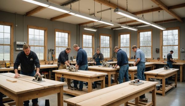 Formation professionnelle en menuiserie : étapes clés à suivre